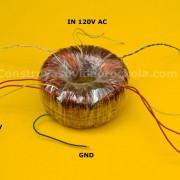 Construcción de un transformador toroidal casero