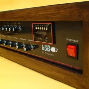 Amplificador de 240 vatios con 12 salidas para Sonido Ambiental