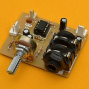 Preamplificador para Micrófono de Alimentación Simple