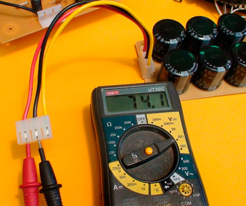 medir fuente DC medir fuente DC