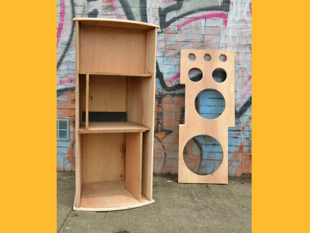 cajas de madera cabinas
