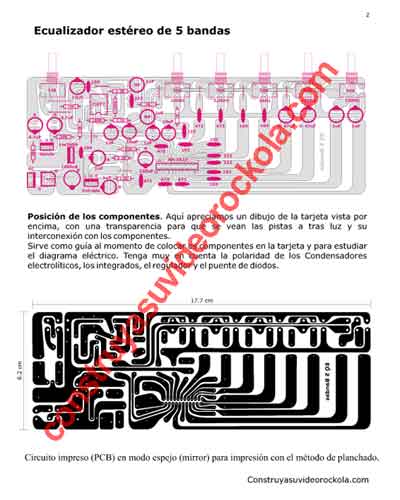 Descargar Archivo PDF del Ecualizador Estereo de 5 Bandas