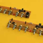 Preamplificador Estéreo con Entrada de Micrófono Balanceada y Tonos