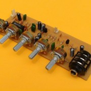 Preamplificador para Micrófono con Reverb y Delay