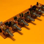 Preamplificador estéreo con Entrada de Micrófono Linea EQ