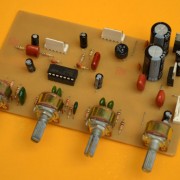 Preamplificador Estéreo con Tonos y Fuente regulada