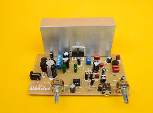 Amplificador 2.1 con TDA7377